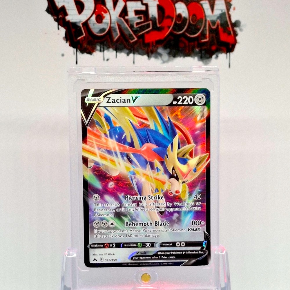 Zacian V Pokémon Card